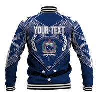 Personalised Samoa Independence Day Baseball Jacket Chest Tattoo Symbolic Style LT7 - Polynesian Pride