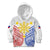 Personalised Philippines Independence Day Kid Hoodie Tribal Sun and Stars Ver 01 LT7 Hoodie White - Polynesian Pride