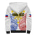 Personalised Philippines Independence Day Sherpa Hoodie Tribal Sun and Stars Ver 01 LT7 - Polynesian Pride