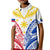 Personalised Philippines Independence Day Kid Polo Shirt Tribal Sun and Stars Ver 02 LT7 Kid White - Polynesian Pride