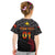 (Custom Personalised) Papua New Guinea Barramundis Cricket Kid T Shirt Birds Of Paradise Paradisaea Raggiana Original - Black LT8 - Polynesian Pride