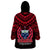 Samoa Independence Day Wearable Blanket Hoodie Ulafa Polynesian Unique Red No1 LT9 - Polynesian Pride