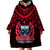 Samoa Independence Day Wearable Blanket Hoodie Ulafa Polynesian Unique Red No1 LT9 - Polynesian Pride