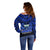 Samoa Independence Day Off Shoulder Sweater Ulafa Polynesian Unique Blue No1 LT9 - Polynesian Pride