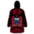 (Custom Personalised) Samoa Independence Day Wearable Blanket Hoodie Ulafa Polynesian Unique Red No3 LT9 - Polynesian Pride