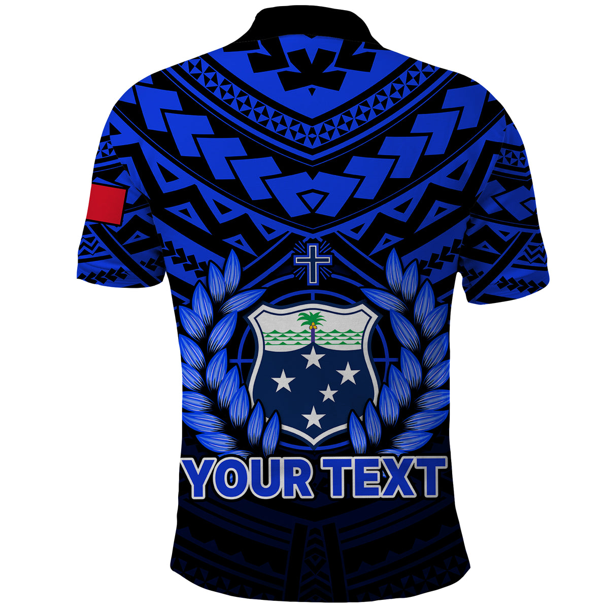 Custom Samoa Independence Day Polo Shirt Ulafa Polynesian Unique Blue No1 LT9 - Polynesian Pride