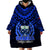 (Custom Personalised) Samoa Independence Day Wearable Blanket Hoodie Ulafa Polynesian Unique Blue No1 LT9 - Polynesian Pride