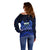 (Custom Personalised) Samoa Independence Day Off Shoulder Sweater Ulafa Polynesian Unique Blue No2 LT9 - Polynesian Pride