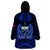 (Custom Personalised) Samoa Independence Day Wearable Blanket Hoodie Ulafa Polynesian Unique Blue No3 LT9 - Polynesian Pride