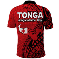 Tonga Independence Anniversary Polo Shirt Tongan Tribal Pattern Unique Version LT9 - Polynesian Pride