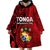 (Custom Personalised) Tonga Independence Anniversary Wearable Blanket Hoodie Tongan Tribal Pattern Unique Version LT9 - Polynesian Pride