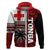 Custom Tonga Kupesi Ngatu Hoodie Proud Tonga with Flag and Palm Tree LT9 - Polynesian Pride