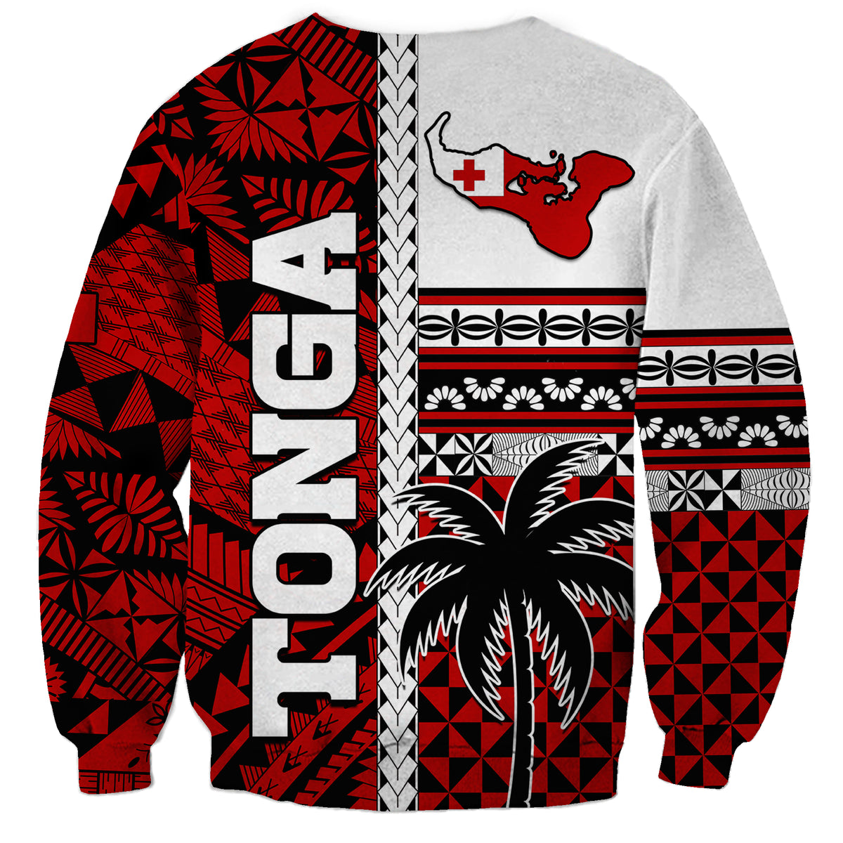 Tonga Independence Day Sweatshirt Proud Tongan Emancipation with Kupesi Ngatu LT9 - Polynesian Pride