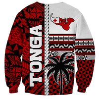 Tonga Independence Day Sweatshirt Proud Tongan Emancipation with Kupesi Ngatu LT9 - Polynesian Pride