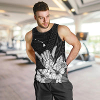Hawaii Shaka Sign Men Tank Top Black Version LT9 - Polynesian Pride
