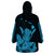 Hawaii Shaka Sign Wearable Blanket Hoodie Blue Version LT9 - Polynesian Pride