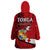 Tonga Emancipation Day Wearable Blanket Hoodie Happy 53rd Independence Anniversary LT9 - Polynesian Pride