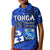 (Custom Personalised) Tonga Emancipation Day Kid Polo Shirt Happy 53rd Independence Anniversary Blue Version LT9 Kid Blue - Polynesian Pride