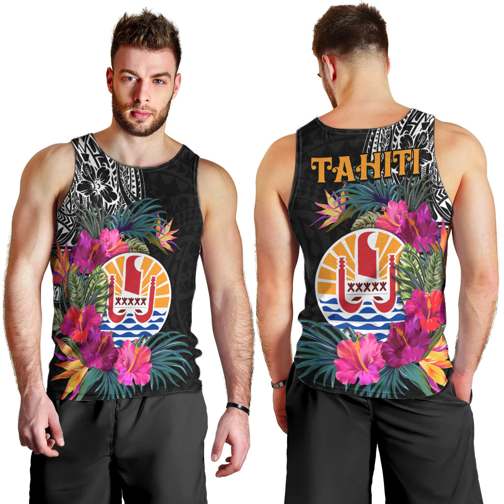 Tahiti Island Men Tank Top French Polynesian Tropical LT9 - Polynesian Pride
