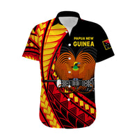 Papua New Guinea Hawaiian Shirt The Greater Bird of Paradise LT9 - Polynesian Pride