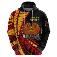 Papua New Guinea Hoodie The Greater Bird of Paradise LT9 - Polynesian Pride