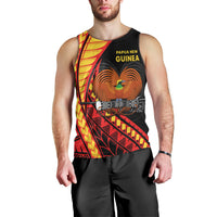 Papua New Guinea Men Tank Top The Greater Bird of Paradise LT9 - Polynesian Pride