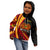 (Custom Personalised) Papua New Guinea Kid Hoodie The Greater Bird of Paradise LT9 - Polynesian Pride