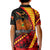 (Custom Personalised) Papua New Guinea Kid Polo Shirt The Greater Bird of Paradise LT9 - Polynesian Pride