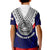 American Samoa Kid Polo Shirt Bald Eagle with Polynesian Pattern LT9 - Polynesian Pride