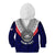 (Custom Personalised) American Samoa Kid Hoodie Bald Eagle with Polynesian Pattern LT9 - Polynesian Pride