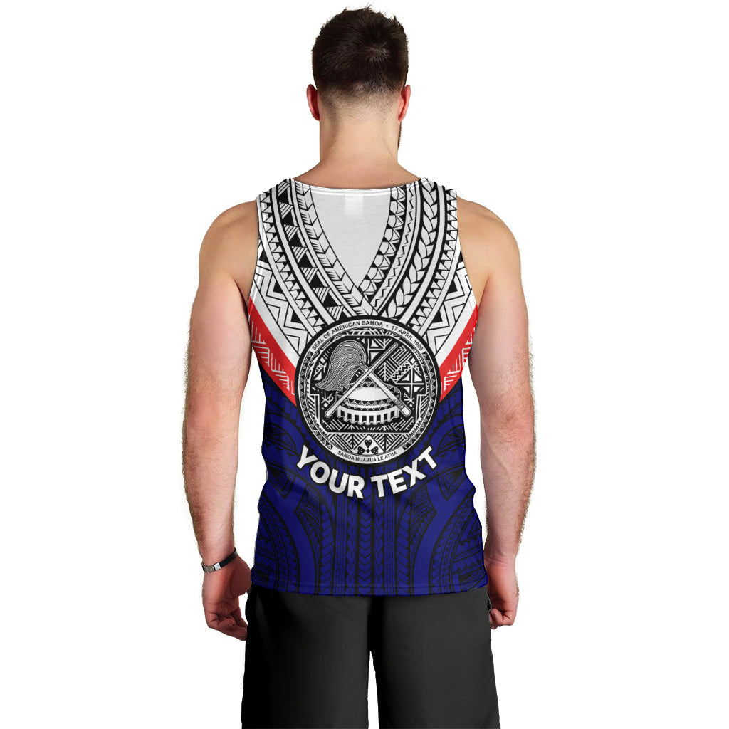 (Custom Personalised) American Samoa Independence Day Men Tank Top Simple Style LT9 - Polynesian Pride