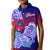 Guam Kid Polo Shirt Polynesian Floral Tribal LT9 Kid Gradient - Polynesian Pride