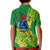 (Custom Personalised) Cook Island Kid Polo Shirt Polynesian Floral Tribal LT9 - Polynesian Pride