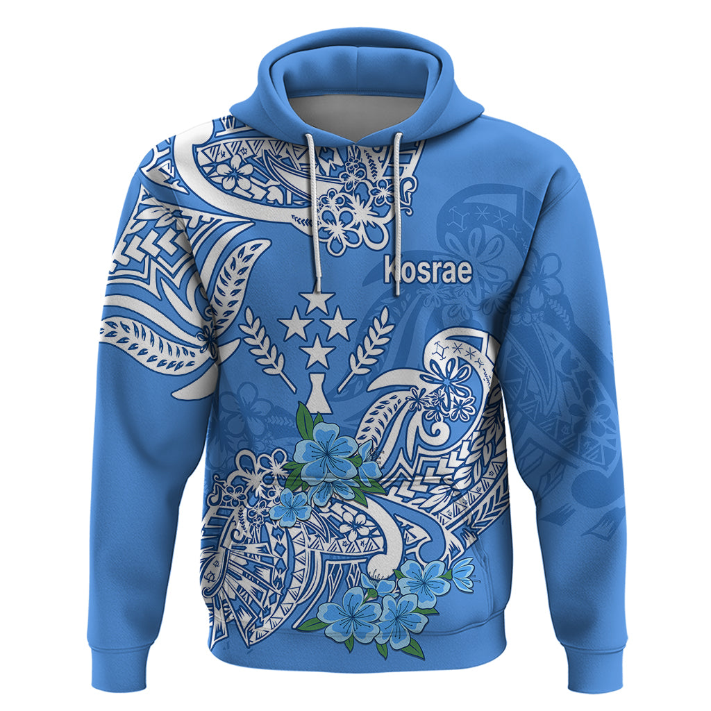 FSM Kosrae State Hoodie Polynesian Floral Tribal LT9 - Polynesian Pride