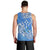 (Custom Personalised) FSM Kosrae State Men Tank Top Polynesian Floral Tribal LT9 - Polynesian Pride