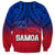 Polynesian Independent State of Samoa Gradient Sweatshirt LT9 - Polynesian Pride