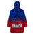 Polynesian Independent State of Samoa Gradient Wearable Blanket Hoodie LT9 - Polynesian Pride