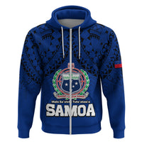 Polynesian Independent State of Samoa Blue Hoodie LT9 - Polynesian Pride