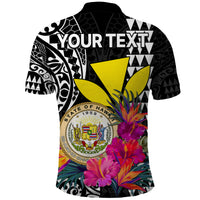 Custom Kakau Tribal Hawaiian Kanaka Maoli Polo Shirt LT9 - Polynesian Pride