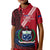 (Custom Personalised) Samoa Kid Polo Shirt Happy Independence Day Samoan Red Pattern LT14 Kid Red - Polynesian Pride