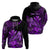 Custom Hawaii Monk Seal Hoodie Polynesian Kakau With Kanaka Purple LT14 Pullover Hoodie Purple - Polynesian Pride