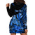 (Custom Personalised) Hawaii Monk Seal Hoodie Dress Polynesian Kakau With Kanaka Blue LT14 - Polynesian Pride