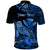 Custom Hawaii Monk Seal Polo Shirt Polynesian Kakau With Kanaka Blue LT14 - Polynesian Pride