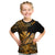 (Custom Personalised) Hawaii Monk Seal Kid T Shirt Polynesian Kakau With Kanaka Gold LT14 - Polynesian Pride