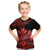 (Custom Personalised) Hawaii Monk Seal Kid T Shirt Polynesian Kakau With Kanaka Red LT14 - Polynesian Pride