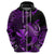 Custom Hawaii Hammerhead Shark Hoodie Polynesian Kakau With Kanaka Purple LT14 - Polynesian Pride