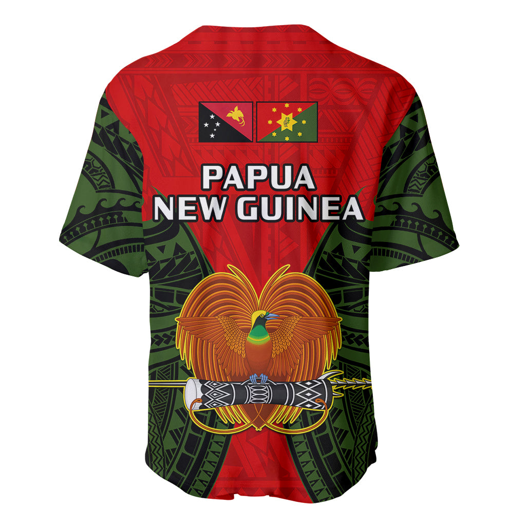 Papua New Guinea Baseball Jersey Eastern Highlands Province Mix Coat Of Arms Polynesian Art LT14 - Polynesian Pride