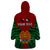 (Custom Personalised) Papua New Guinea Wearable Blanket Hoodie East New Britain Province Mix Coat Of Arms Polynesian Art LT14 - Polynesian Pride