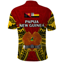 Papua New Guinea Polo Shirt Madang Province Mix Coat Of Arms Polynesian Art LT14 - Polynesian Pride