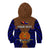 (Custom Personalised) Papua New Guinea Kid Hoodie Manus Province Mix Coat Of Arms Polynesian Art LT14 - Polynesian Pride